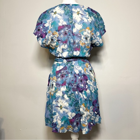 NWT Free People Freddy Tie Mini Dress - Night Combo - Picture 7 of 8